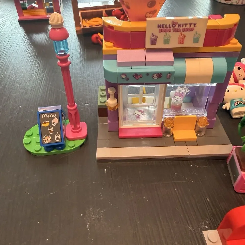 Huge BLDR Building Blocks Hello Kitty Lot 9 Sets